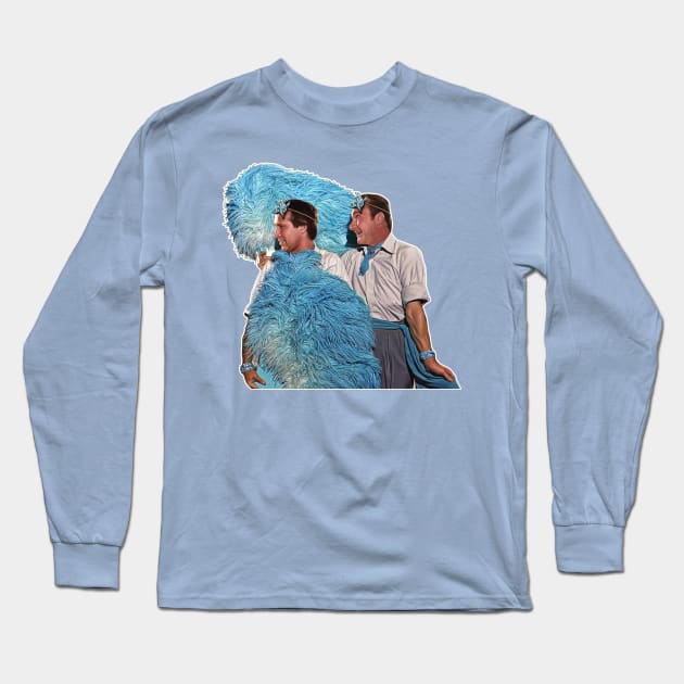 Clark and Cousin Eddie Sisters Reprise - White Christmas Mash-Up Long Sleeve T-Shirt by darklordpug